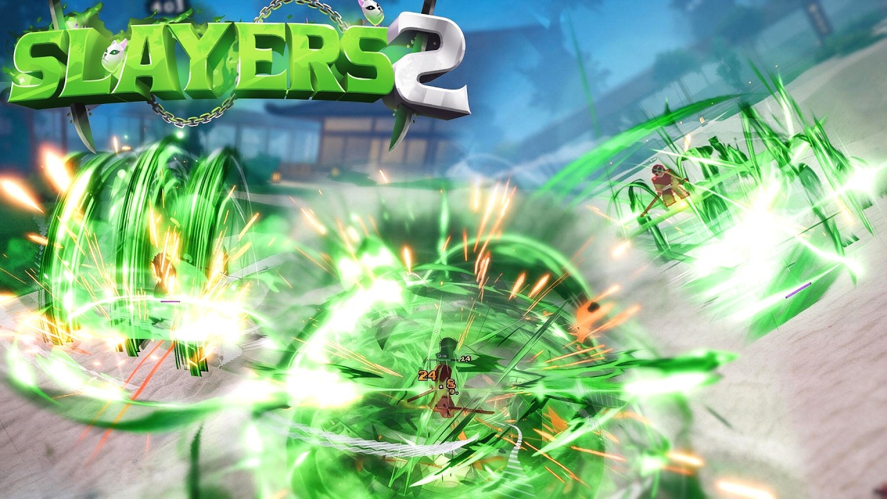 Project Slayers 2 Breathing Trainer Locations cover from official Slayers 2 footage